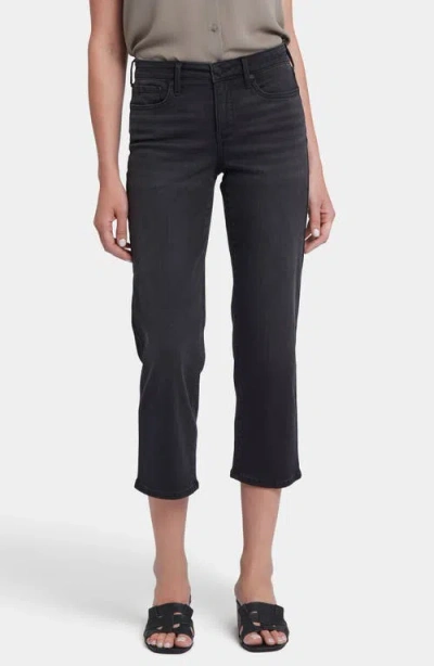 Nydj Piper Coolmax® Relaxed Fit Crop Pants In Cadiz Royal