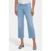 Nydj Petite Relaxed Piper Crop Jeans In Canary Beach In Canary Beach