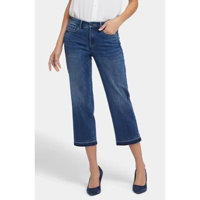 Nydj Piper Released Hem Crop Relaxed Straight Leg Jeans In Rioja Springs