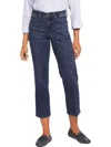 NYDJ PIPER WOMENS DARK WASH RELAXED ANKLE JEANS