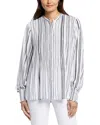 Nydj Pintuck Blouse In Multi
