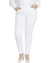 Nydj Plus Alina Optic White Legging Jean