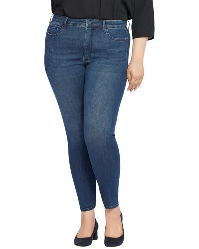 Nydj Plus Ami High-rise Skinny Jean In Blue