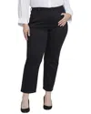 Nydj Plus Bailey Womens Stretch Denim Straight Leg Jeans