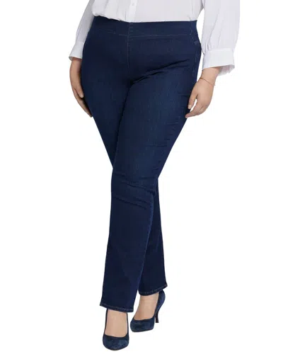 Nydj Plus Bailey Palace Straight Leg Jean In Blue