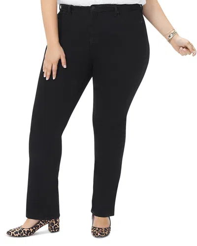 Nydj Barbara High Rise Bootcut Jeans In Black
