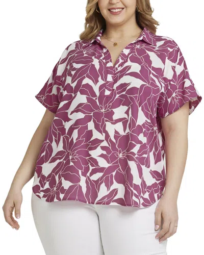 Nydj Plus Becky Blouse