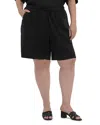 Nydj Plus Size Breezy Bermuda Drawstring Shorts