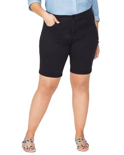 NYDJ PLUS BRIELLA BLACK SHORT