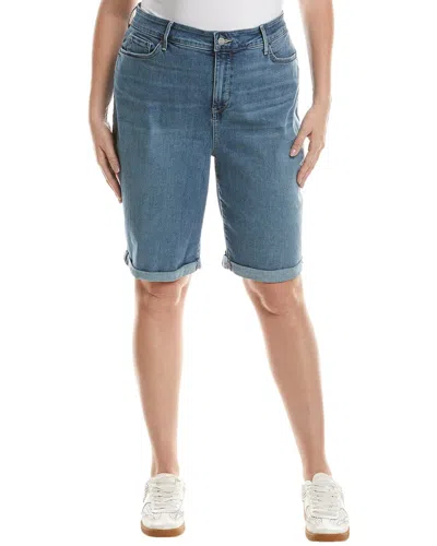 Nydj Plus Briella Heyburn Wash Short In Blue