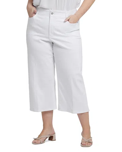 NYDJ BRIGITTE WIDE LEG CAPRI PANTS