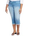Nydj Plus Chloe Debut Capri Jean In Multi