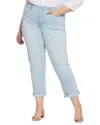 Nydj Plus Brightside High-rise Ankle Bootcut Jean