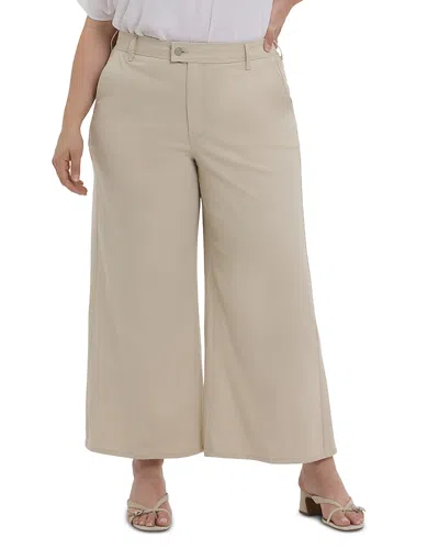 Nydj High Rise Mona Trouser Ankle Jeans In White