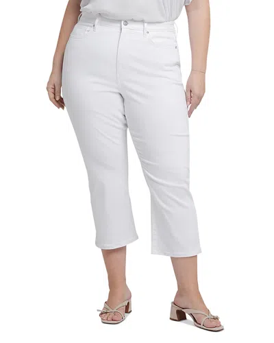 NYDJ JONI HIGH RISE RELAXED CAPRI JEANS