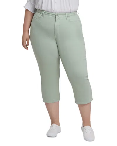 NYDJ JONI HIGH RISE RELAXED CAPRI JEANS