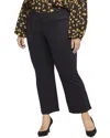 Nydj Plus Julia Black Pearl Flare Jean In Black