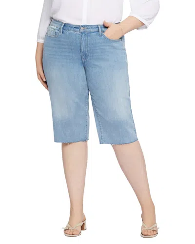 Nydj Plus Kristie Afterg15 Bermuda Jean In Blue