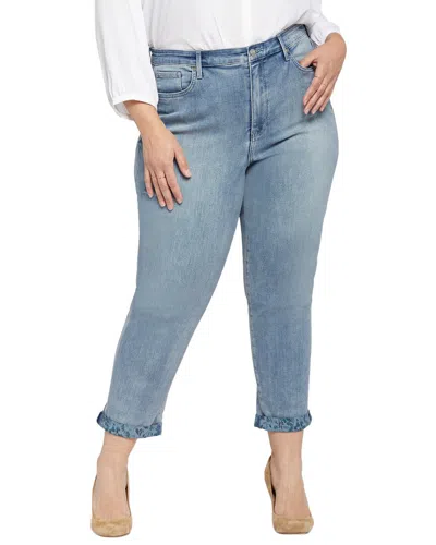 Nydj Plus Margot Girlfriend Skinny Jean In Blue