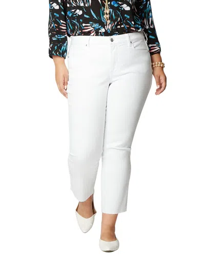 Nydj Plus Marilyn Ankle Jean In White