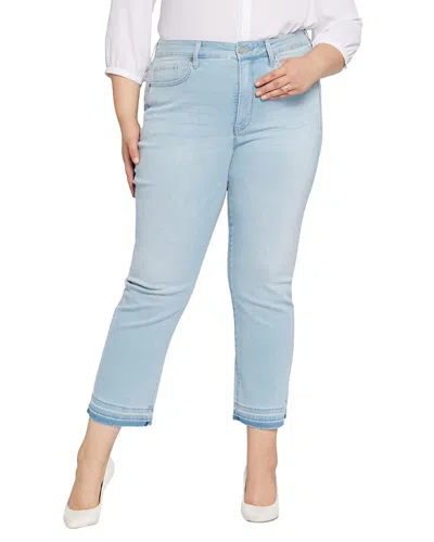 Nydj Plus Marilyn Brightside Ankle Release Jean In Blue