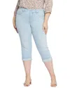 Nydj Plus Marilyn Brightside Crop Jean In Multi