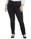 Nydj Plus Marilyn Cordoba Cliff High-rise Straight Leg Jean In Multi