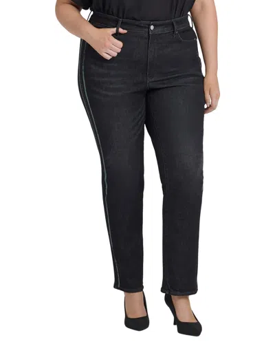 Nydj Plus Marilyn French Nightfall Straight Leg Jean In Multi