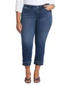 Nydj Marilyn Release Hem Ankle Straight Leg Jeans