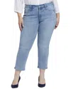Nydj Marilyn Ankle Straight Leg Jeans In Blue