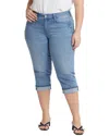 Nydj Plus Marilyn Lakefront Crop Jean