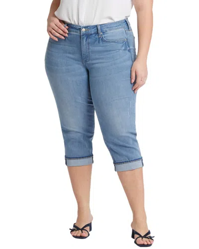 Nydj Plus Marilyn Lakefront Crop Jean In Blue