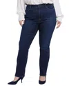 Nydj Plus Marilyn River Bridge High-rise Straight Leg Jean