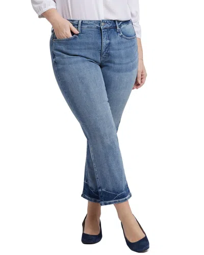 Nydj Plus Marilyn Torrent Peak Ankle Crop Jean In Blue