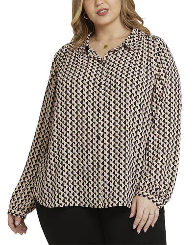 NYDJ NYDJ PLUS MODERN BLOUSE