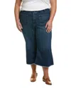 Nydj Plus Patchie Major Wide Leg Capri Fanciful Jean