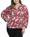 Nydj Paulina Peasant Top In Multi