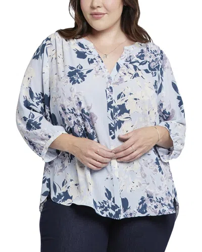 Nydj Plus Pintuck Blouse