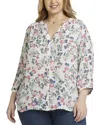 Nydj Plus Pintuck Blouse