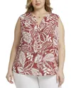 Nydj Plus Pintuck Blouse