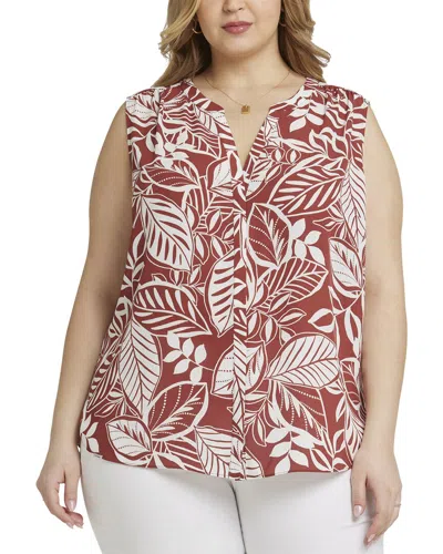 Nydj Plus Pintuck Blouse