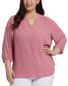 Nydj Pintuck Top