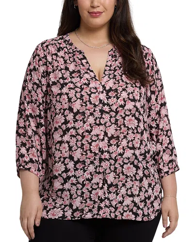 NYDJ PINTUCK BLOUSE