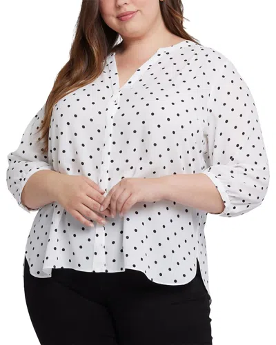 Nydj Plus Pintuck Blouse