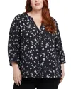 Nydj Plus Pintuck Blouse