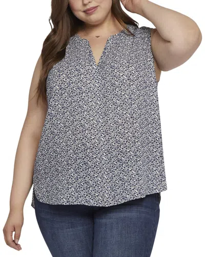 Nydj Plus Pintuck Blouse