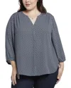 Nydj Semisheer Pintuck Blouse