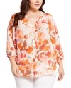 Nydj Semisheer Pintuck Blouse