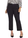 Nydj Billie Ankle Slim Bootcut Jeans In Black
