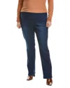 Nydj Plus Pull-on Cooper Straight Jean